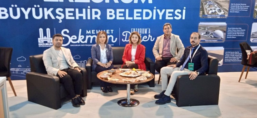 Erzurum Büyükşehir Belediyesi Çevrefest’te Projelerini Anlattı